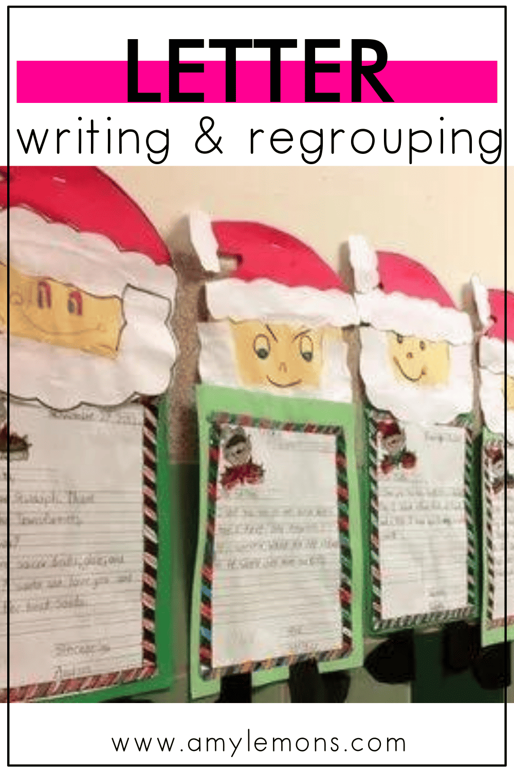 Letter Writing and Regrouping - Amy Lemons