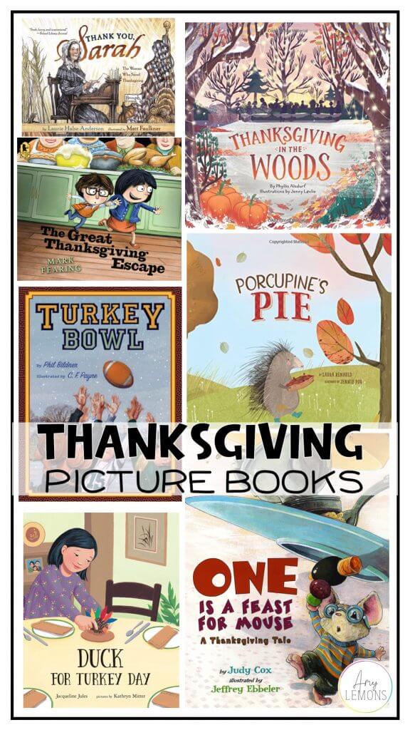 Thanksgiving Books for Kids - Amy Marie Blog