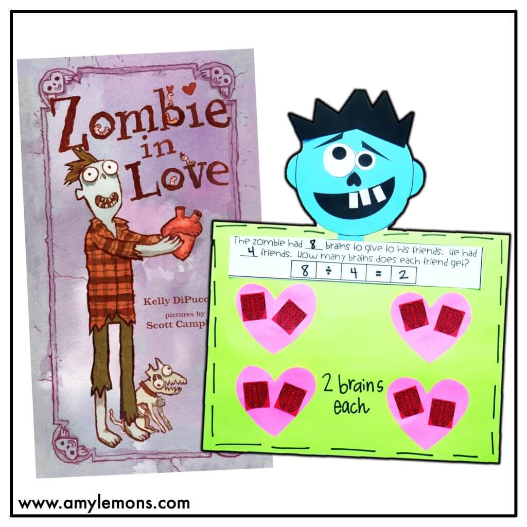 Valentine Book Zombies in Love