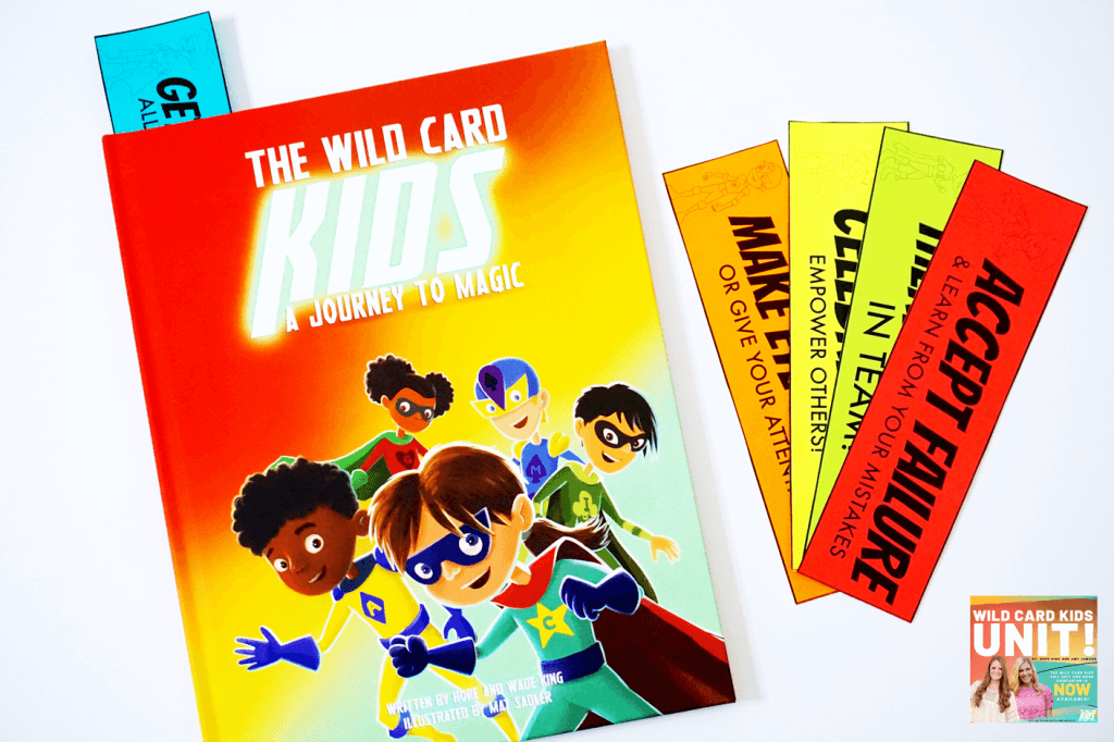 wild card kids bookmark