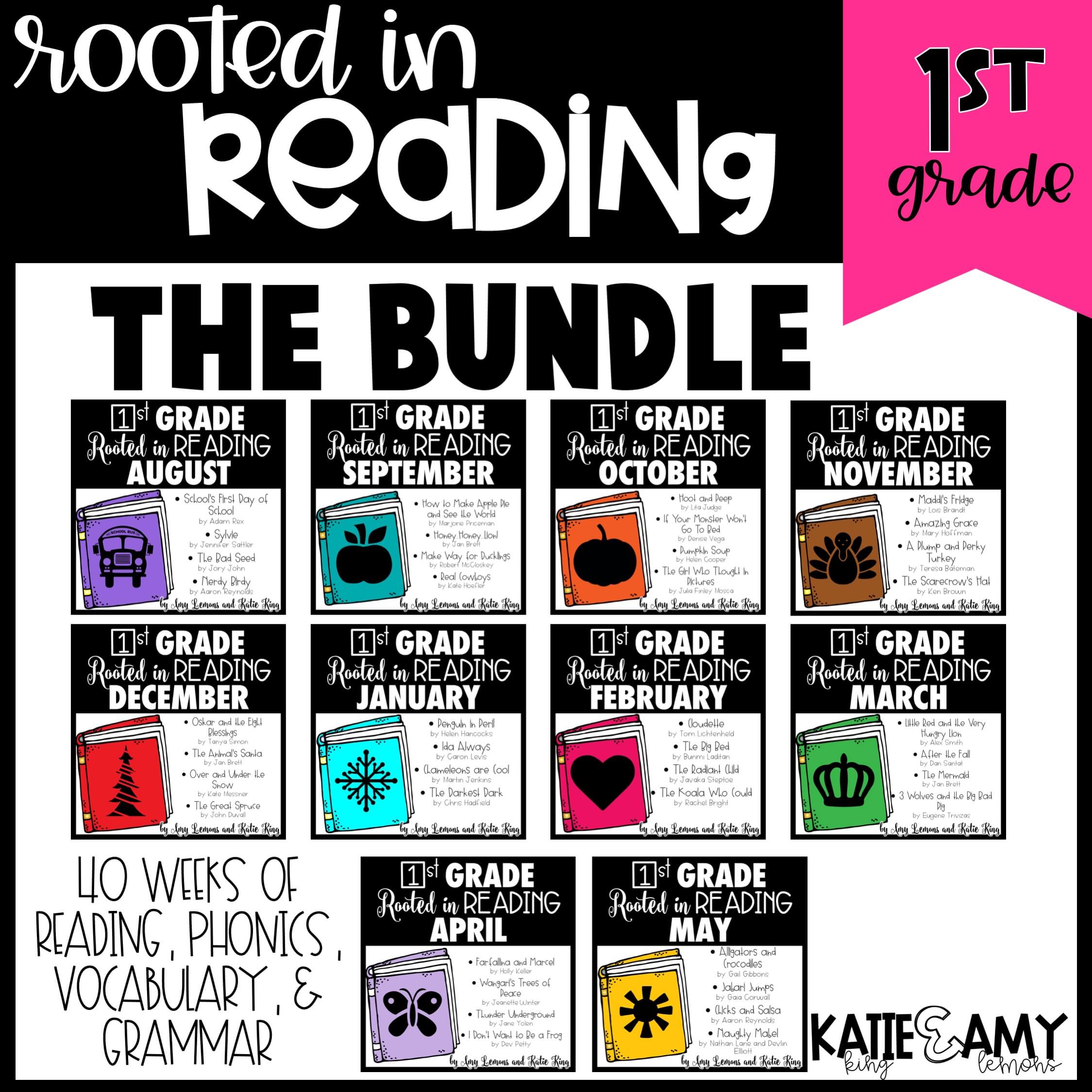 1st Grade Rooted in Reading BUNDLE
