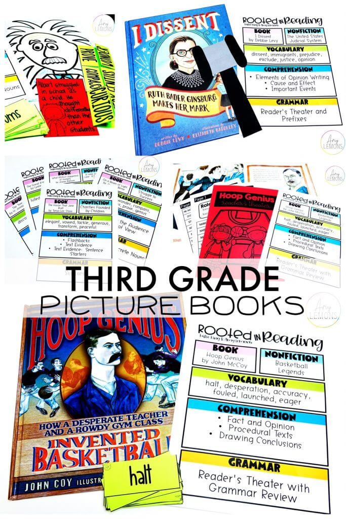 third grade picture books reading