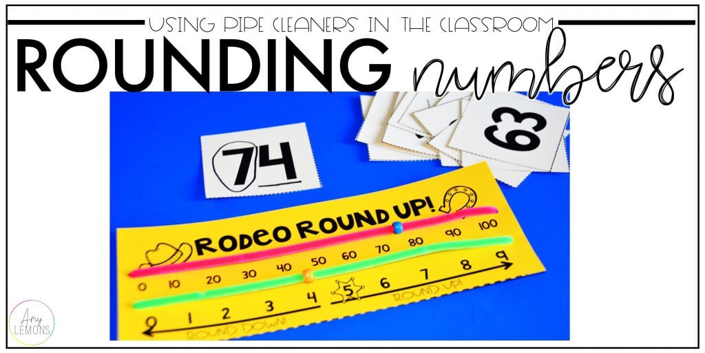 pipe cleaners rounding numbers