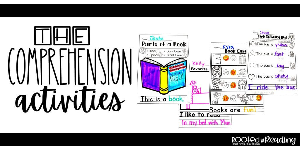 5 reading lesson plans comprehension activities