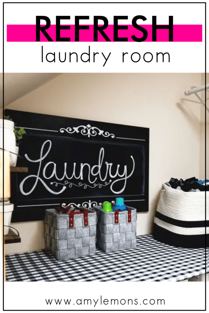laundry room refresh