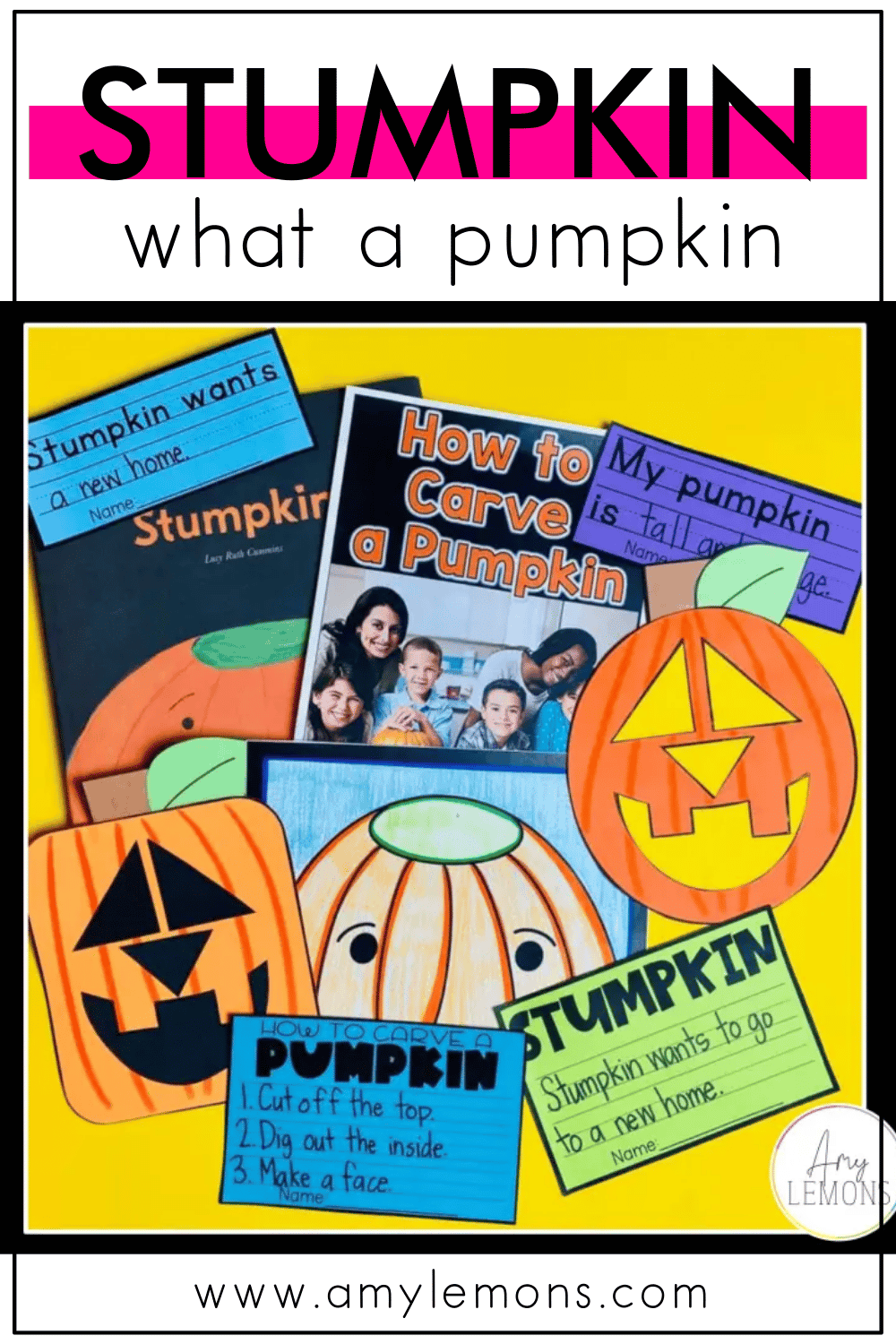 stumpkin pumpkin - Amy Lemons