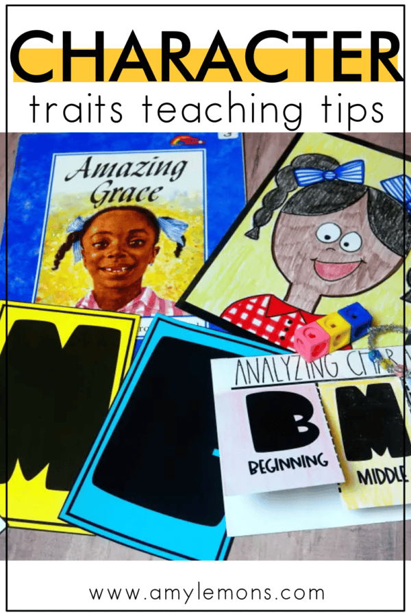 Teaching Tips: Character Traits {with FREEBIES} - Amy Lemons