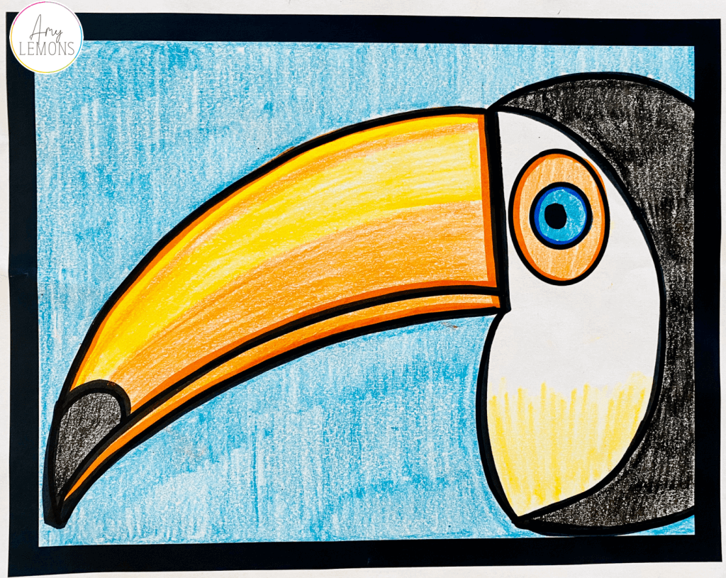 toucan directed drawing 1