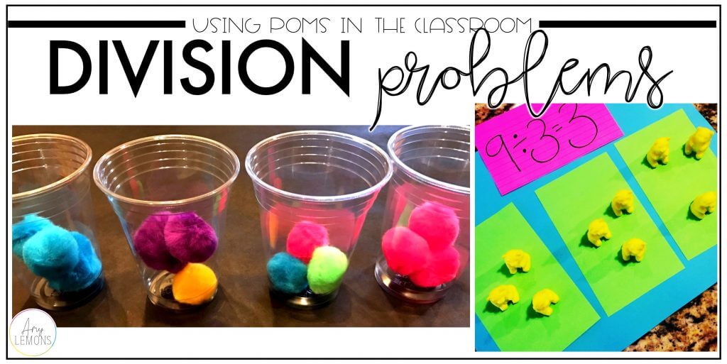 using poms for division