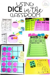 using dice in the classroom