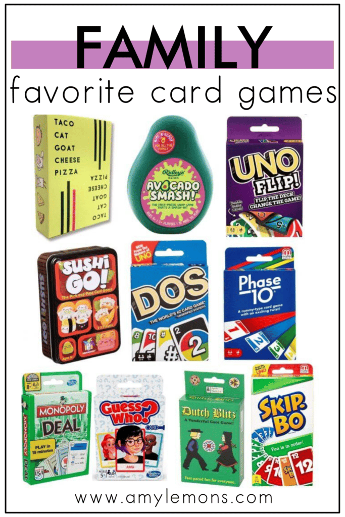 favorite family card games
