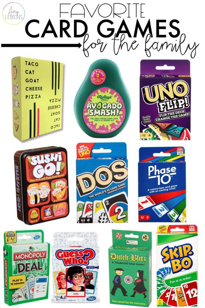 favorite card games for the family 1