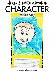 directed drawing draw a character