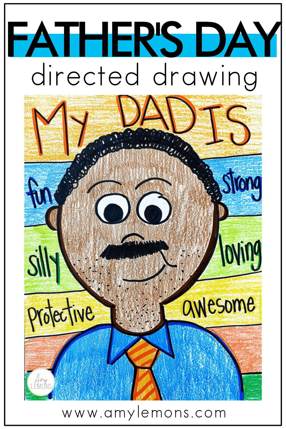 Father's Day Drawing Activity EYLF | Colouring | Twinkl