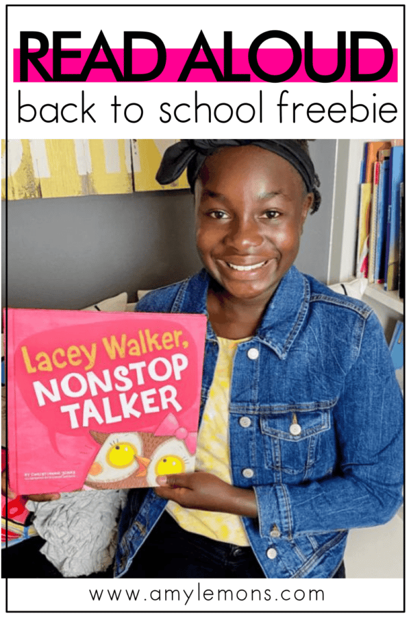 Back to School Read Aloud FREEBIE - Amy Lemons
