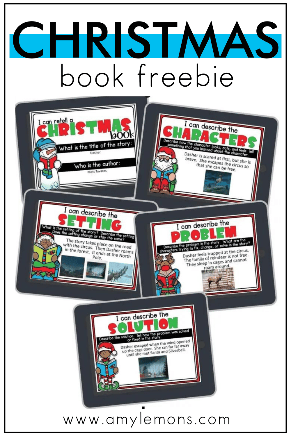 Christmas Book FREEBIE - Amy Lemons