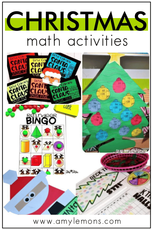 Christmas Math Activities - Amy Lemons