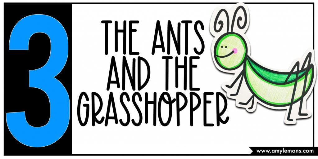 3 ants and the grasshopper