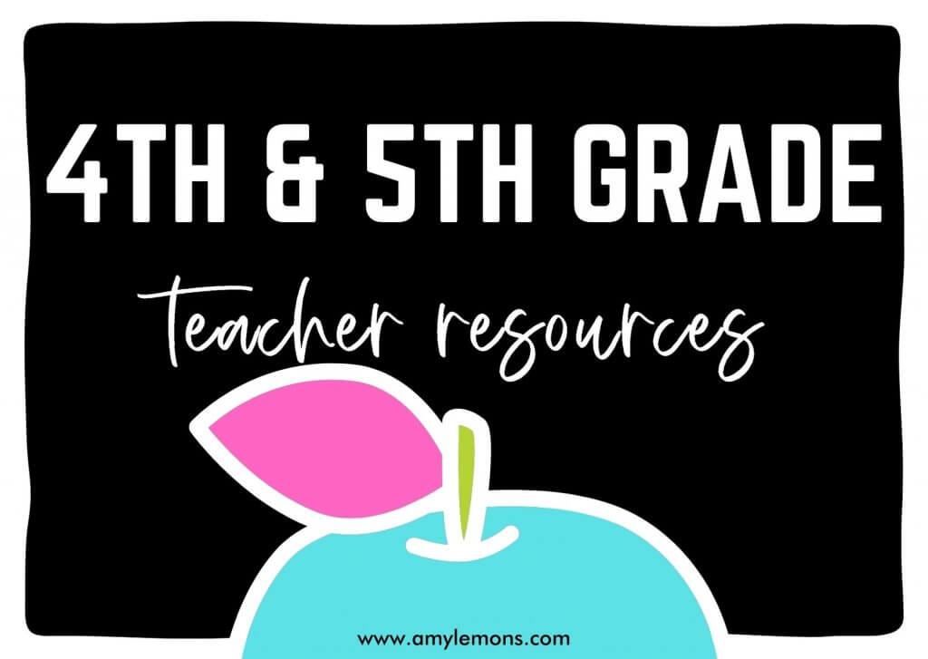 4th and 5th grade teacher resources 3
