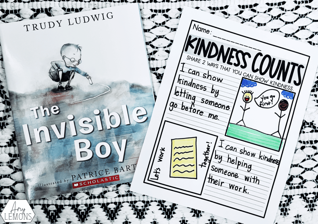 invisible boy kindness writign