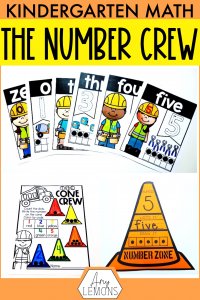 kindergarten math the number crew construction theme 1