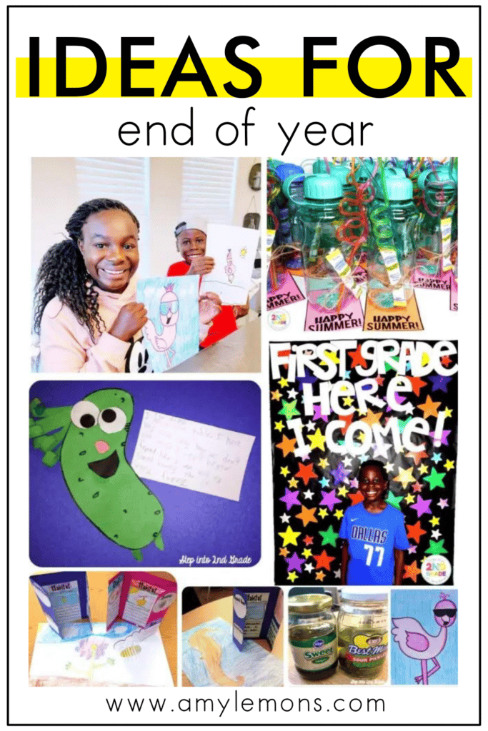 ideas for end of year