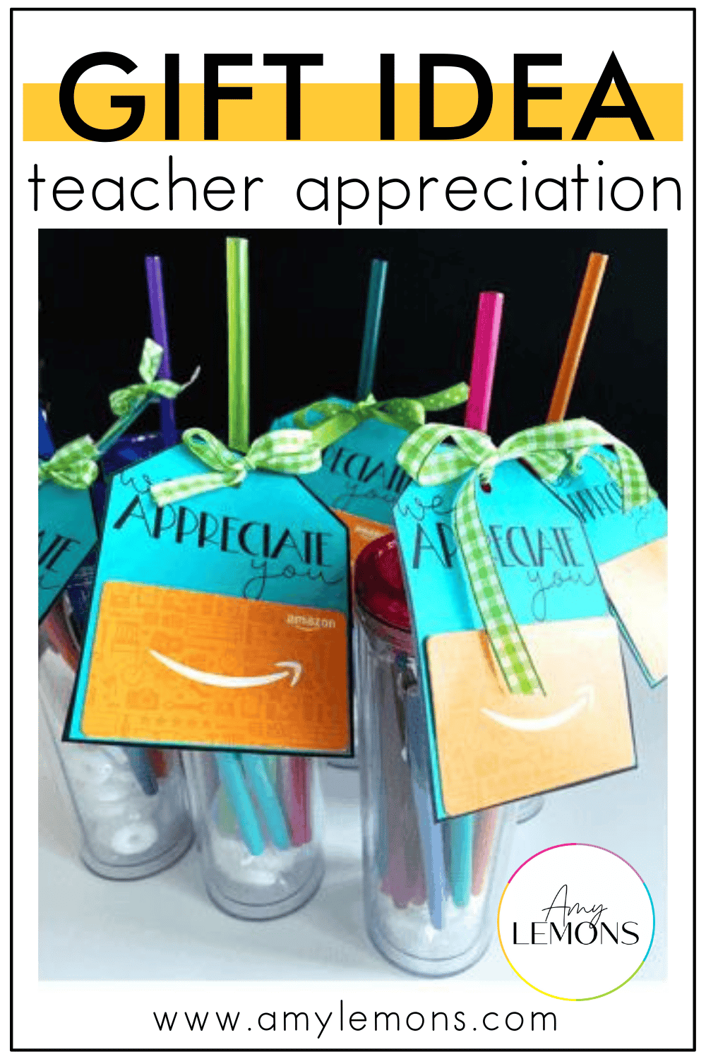 Thank You for Teaching With Flair, Flair Pen Gift Tag, Teacher Appreciation  Gift Tag, Teacher Appreciation Week, Teacher Appreciation Day 