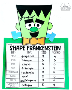 frankenstein math activity halloween 2