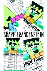 shape frankenstein activity math 5