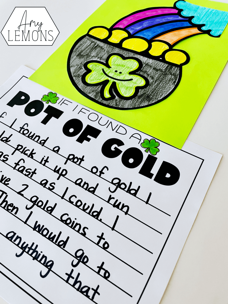 pot of gold directed drawing