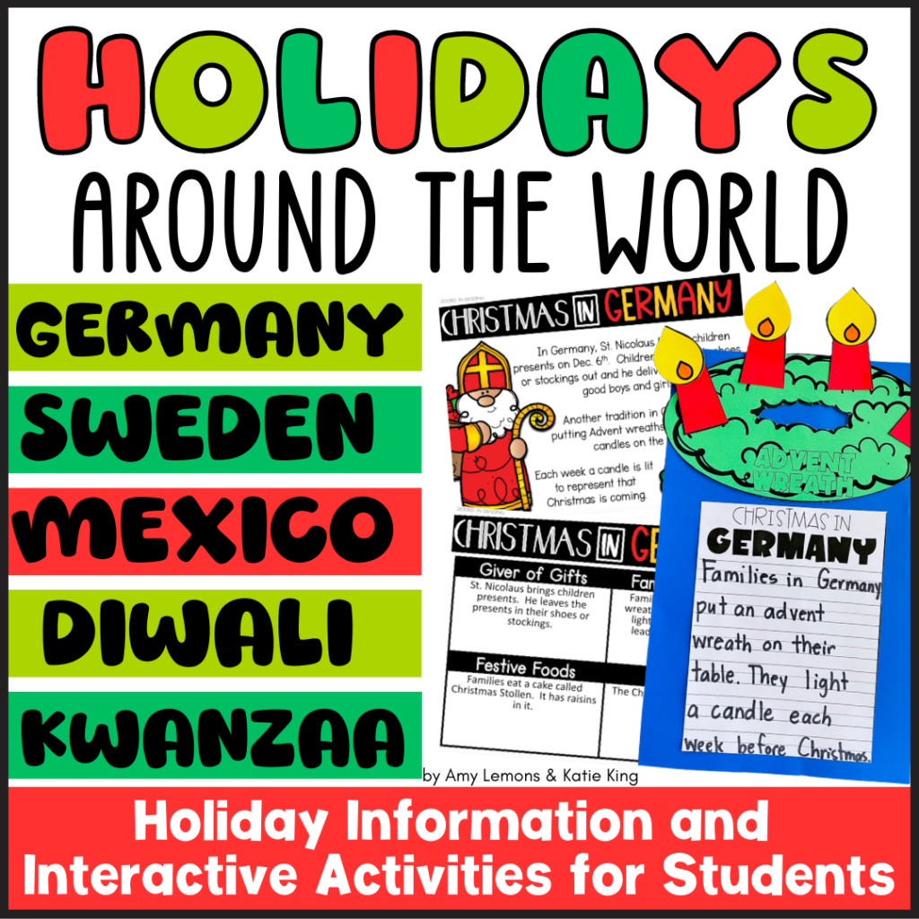 Digital and Printable Holidays Around the World