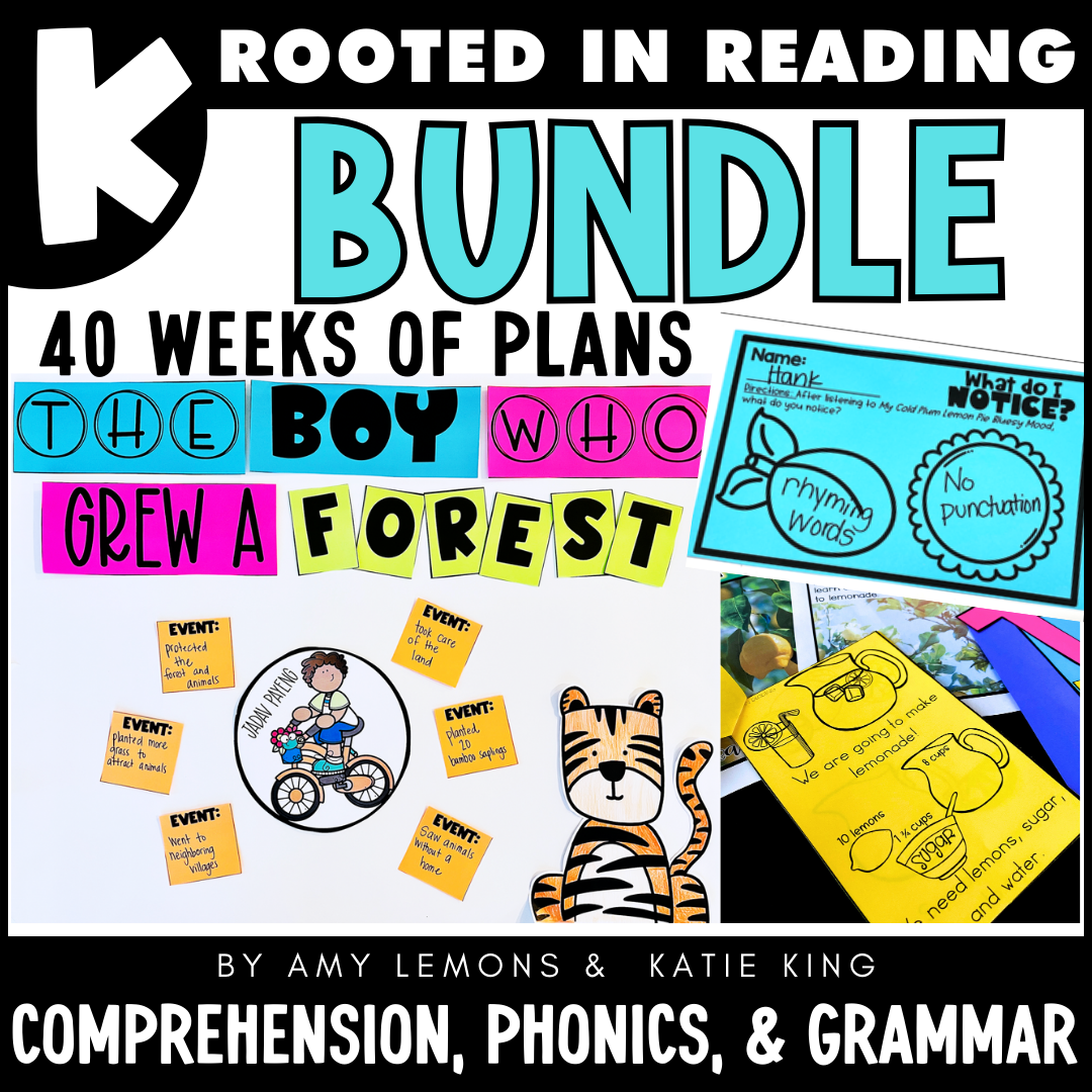 11 Rooted in Reading Kinder Bundle