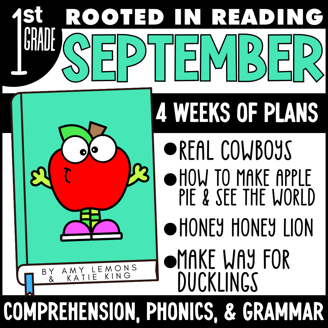 7 Rooted in Reading 1st Grade September