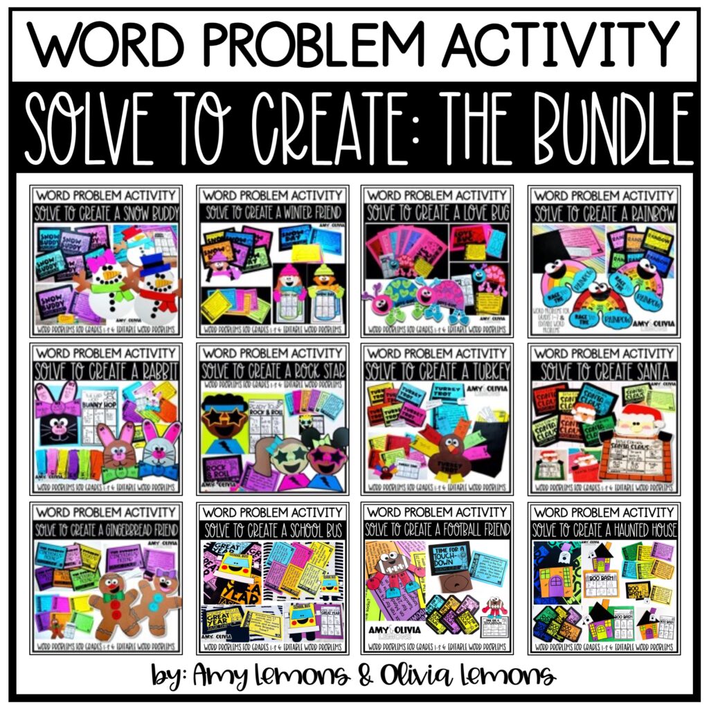 Solve to Create Printable Bundle - Amy Lemons