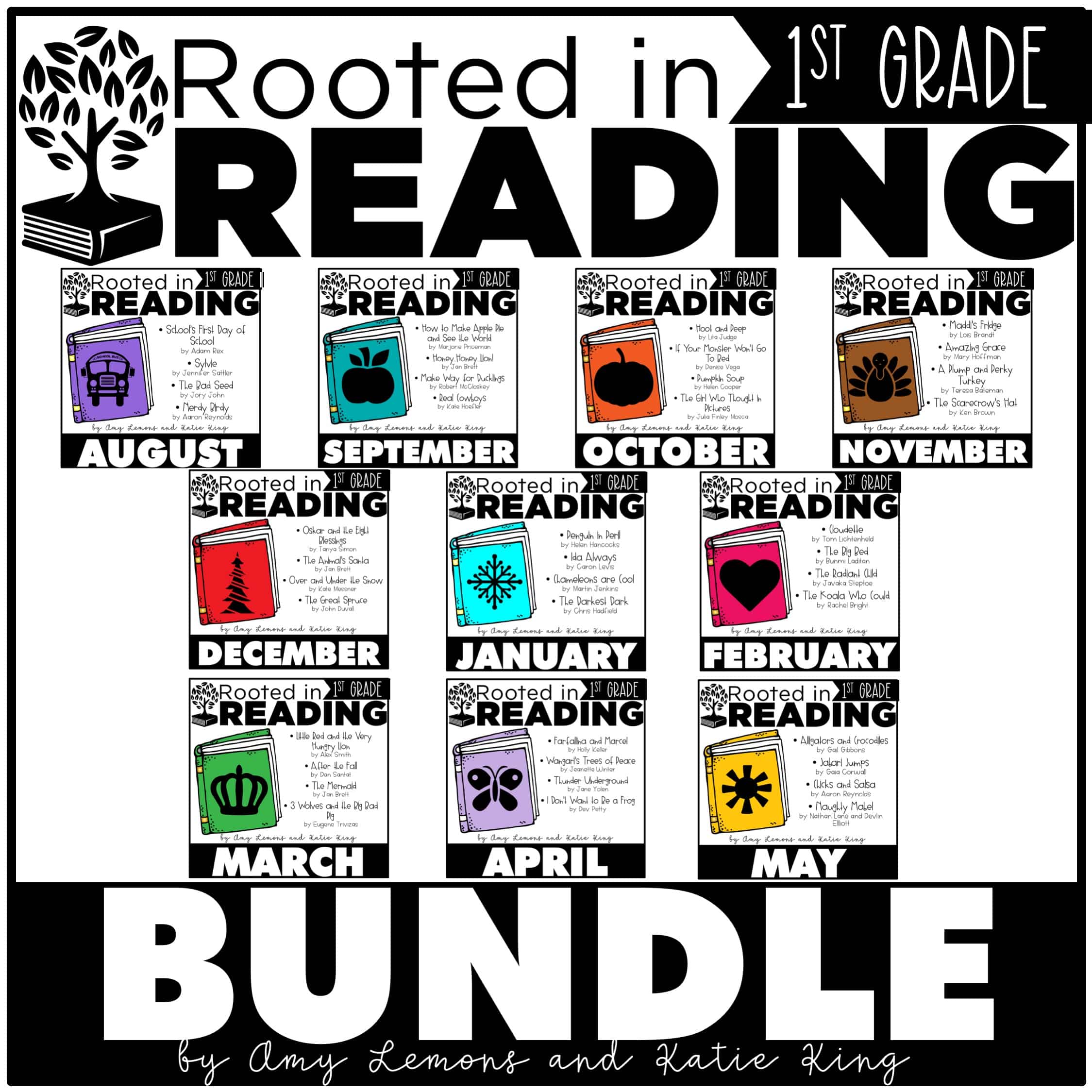 Rooted In Reading 1st Grade THE BUNDLE Amy Lemons Rooted in reading 1st grade the bundle amy lemons