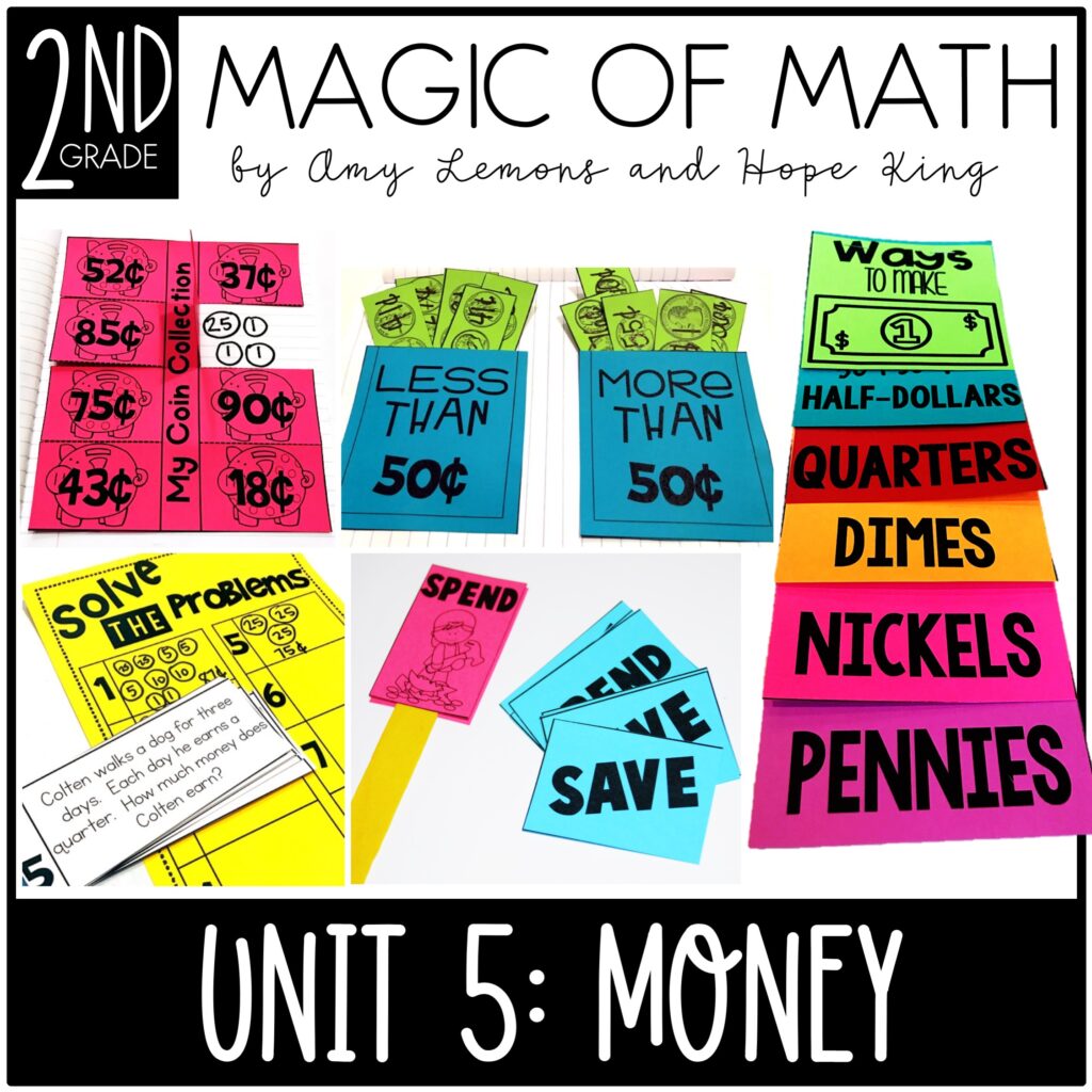 2nd Grade Magic of Math Unit 5: Counting Money and Personal Financial Literacy