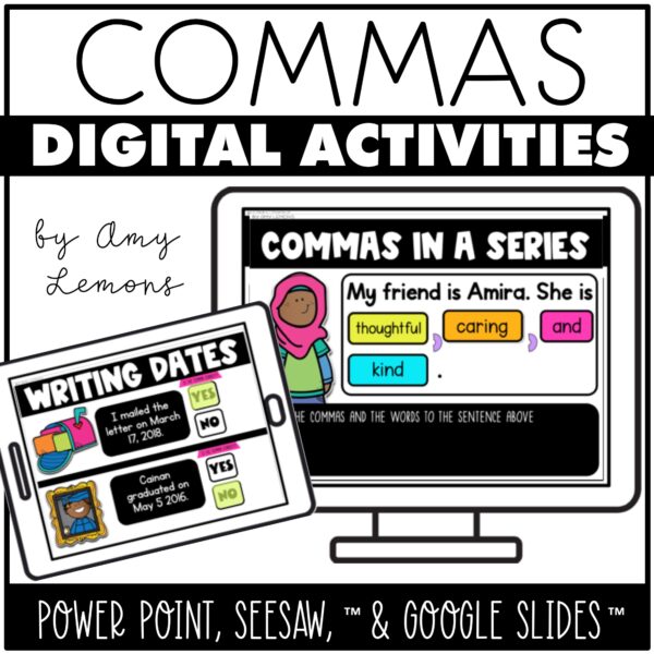 digital comma activities