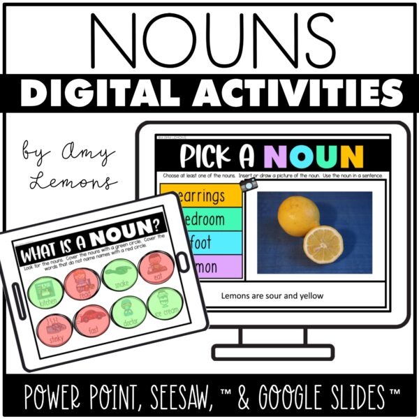 digital noun activities