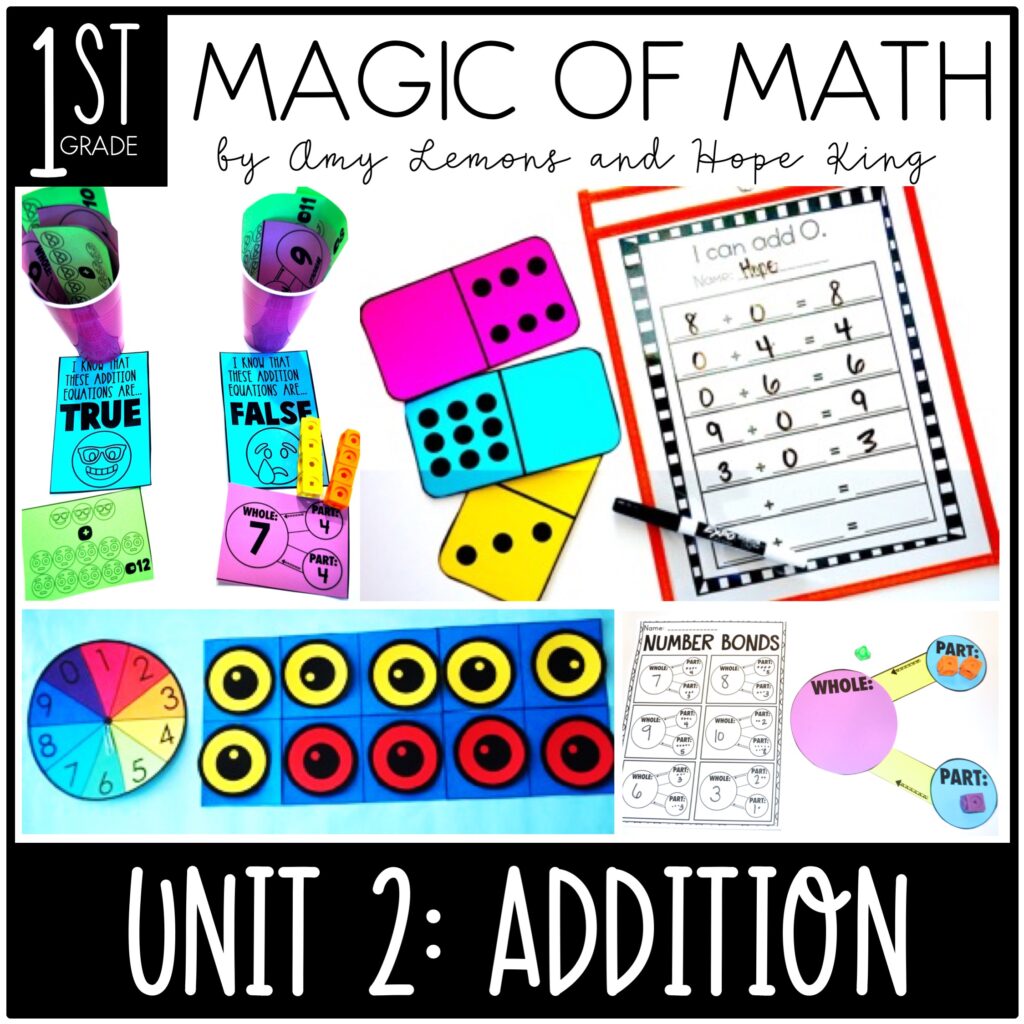 1st Grade Magic of Math Unit 2: Addition