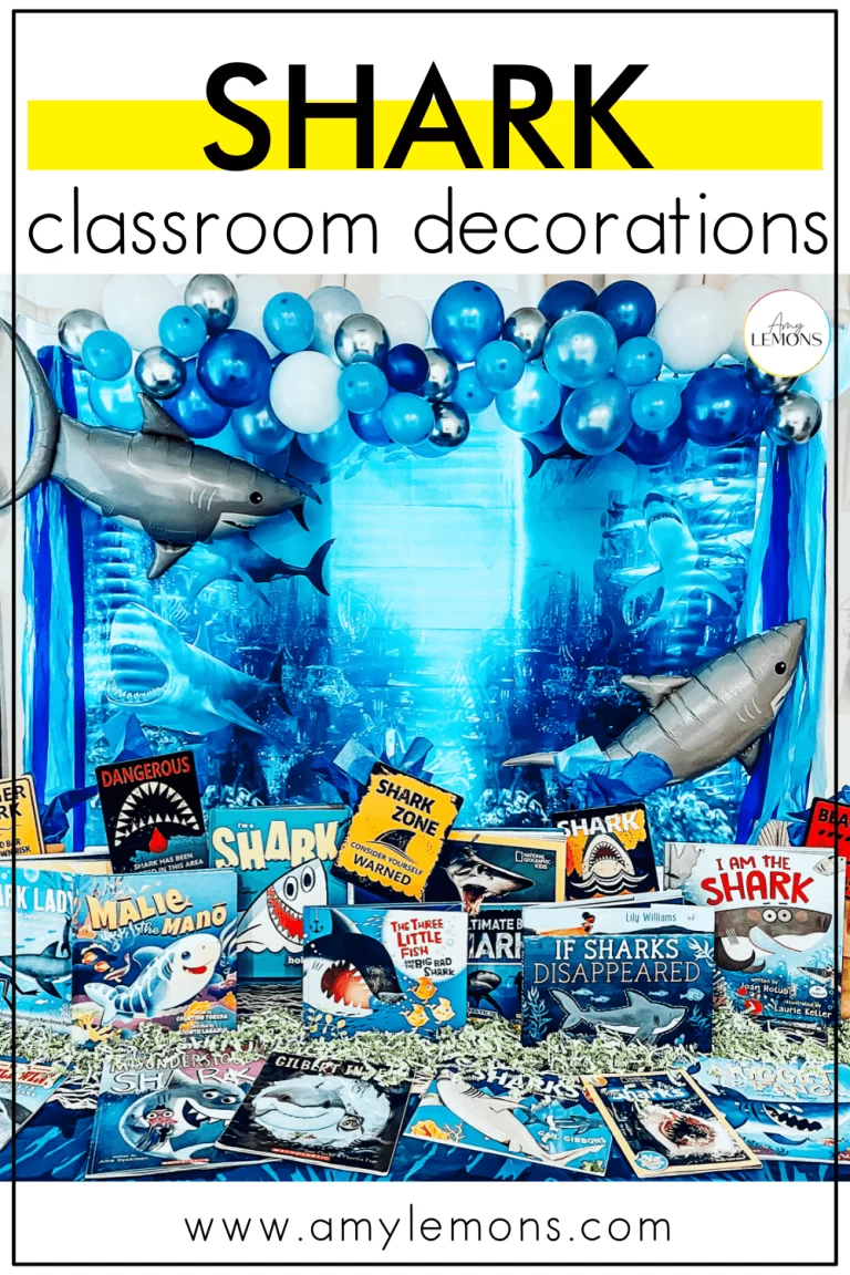 Shark Classroom Decor