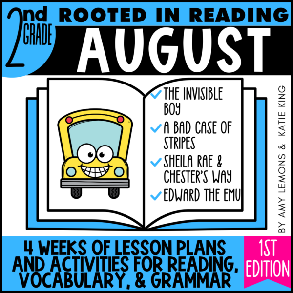 6 2nd Grade Rooted in Reading August