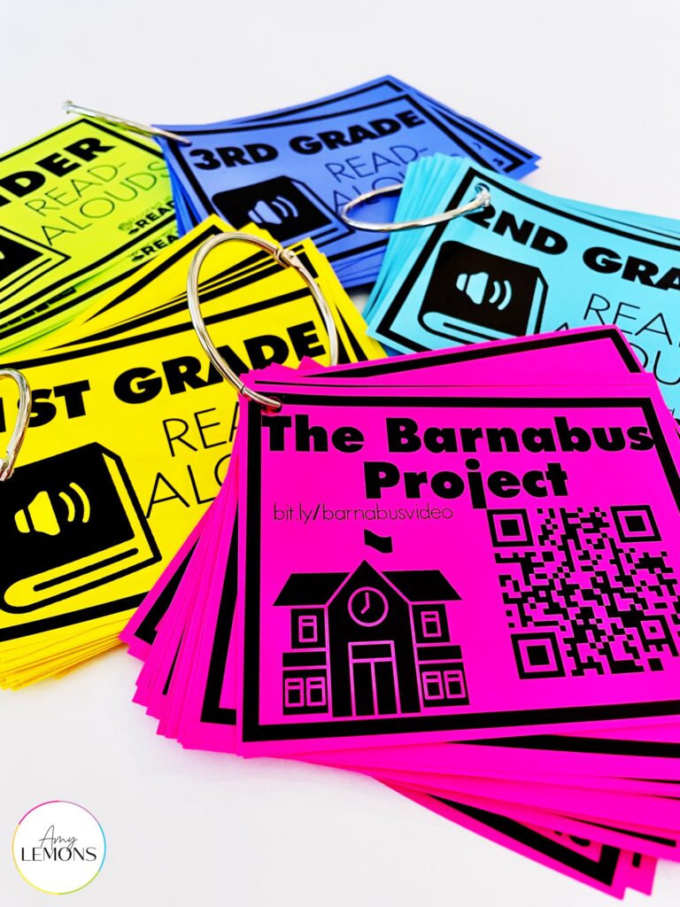 QR Codes for Reading Online Books in the Classroom