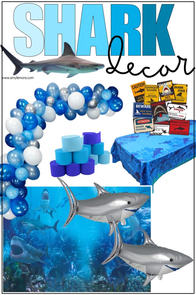 shark decorations classroom transformation