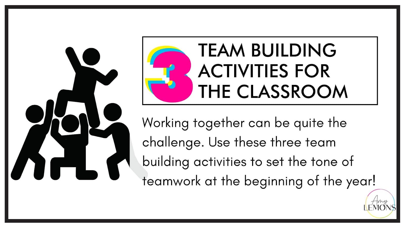 TeamBuilding Activities for the Classroom Amy Lemons