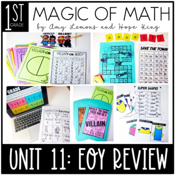 1st Grade Magic of Math Unit 11 End of the Year Review 1