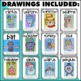 24 Directed Drawings for the School Year 4