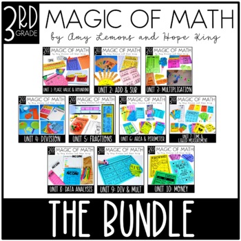 3rd Grade Magic of Math THE BUNDLE 1