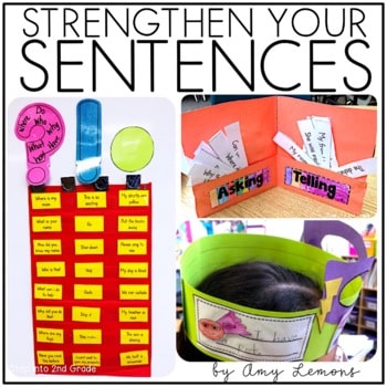 Activities for Writing Sentences and Ending Punctuation 1