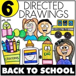 Back To School Directed Drawings 1