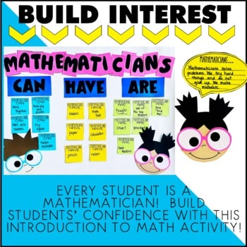 Back to School Math Activities for the Beginning of the Year 2
